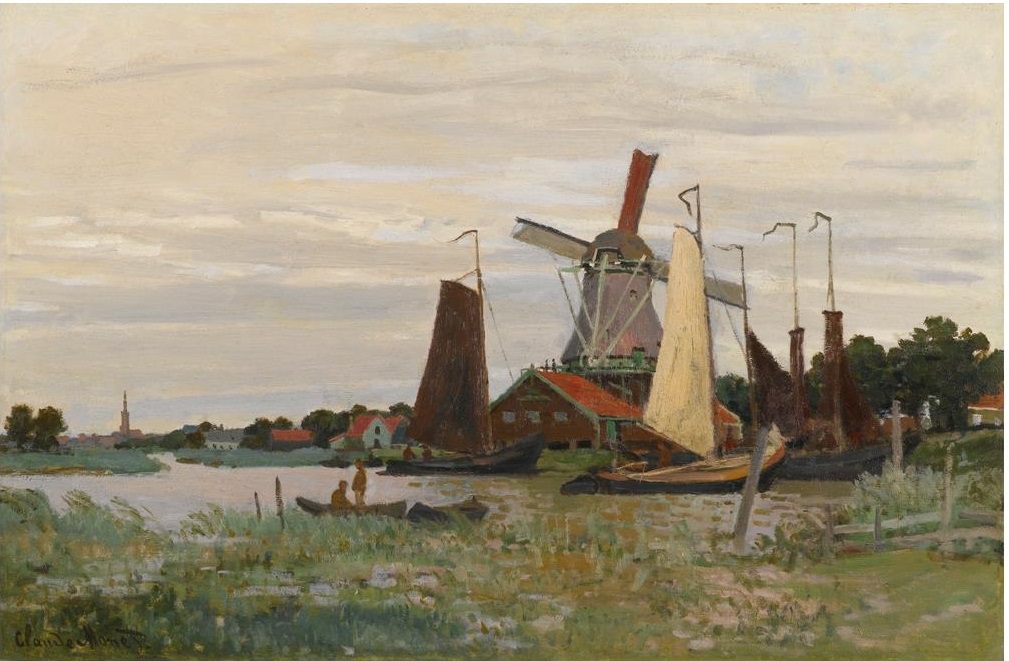 Windmill at Zaandam 1871